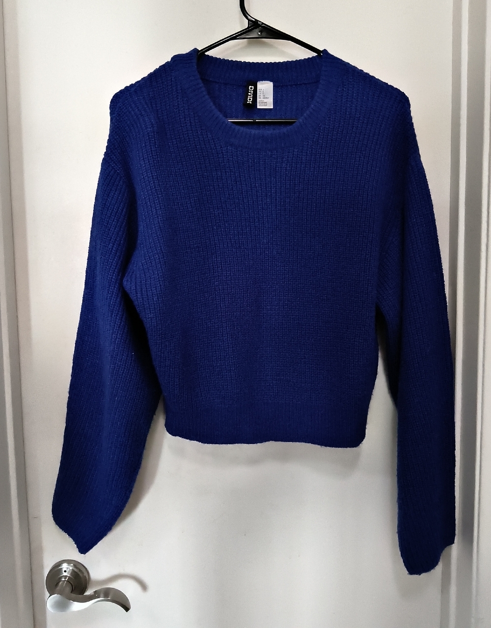 H&M Royal Blue Crewneck Sweater